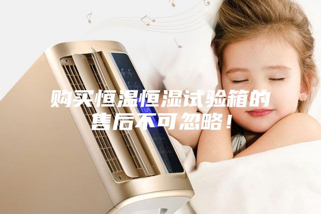 購買恒溫恒濕試驗(yàn)箱的售后不可忽略！