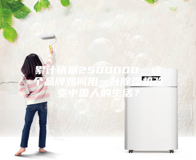 累計(jì)銷量2500000，這個(gè)品牌如何用一臺除濕機(jī)改變中國人的生活？