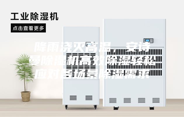 降雨澆滅高溫，安詩曼除濕機高效除濕輕松應對各場景除濕需求