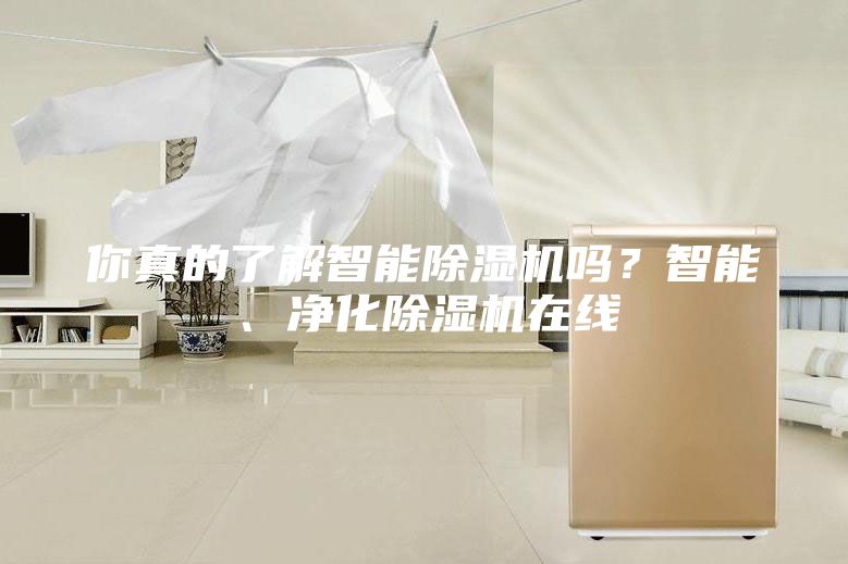 你真的了解智能除濕機嗎？智能、凈化除濕機在線