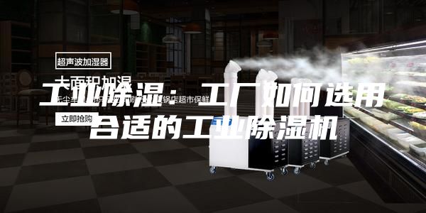 工業(yè)除濕：工廠如何選用合適的工業(yè)除濕機(jī)