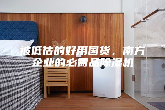 被低估的好用國(guó)貨，南方企業(yè)的必需品除濕機(jī)