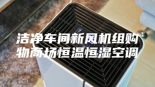 潔凈車間新風機組購物商場恒溫恒濕空調(diào)