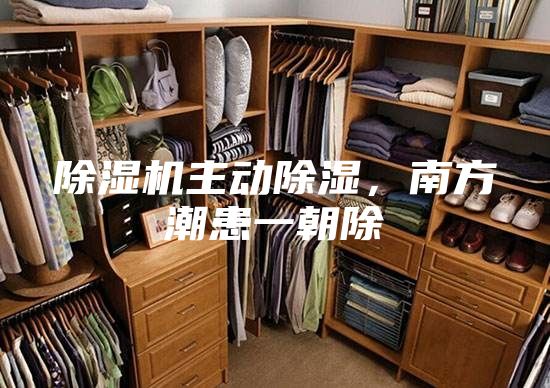 除濕機主動除濕，南方潮患一朝除