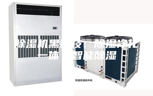 除濕機黑科技：除濕凈化一體，智能除濕
