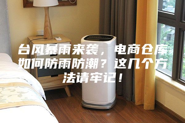 臺風暴雨來襲，電商倉庫如何防雨防潮？這幾個方法請牢記！