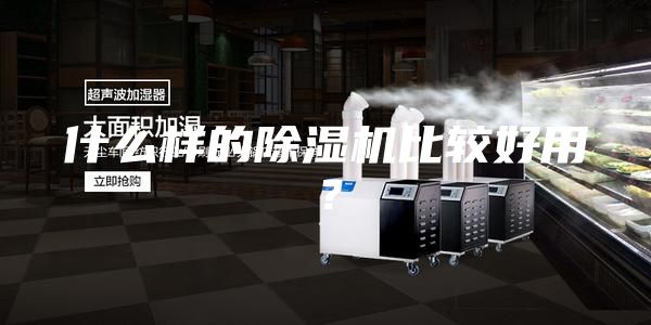 什么樣的除濕機比較好用？