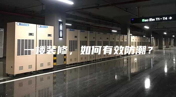 一樓裝修，如何有效防潮？