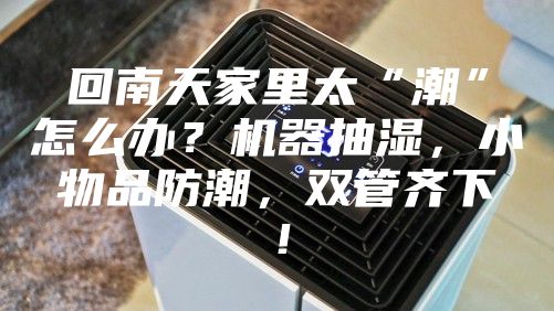 回南天家里太“潮”怎么辦？機器抽濕，小物品防潮，雙管齊下！